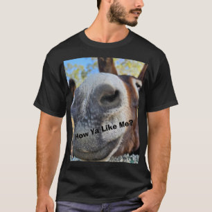 Donkey Love Collectie Basic Donker T-shirt
