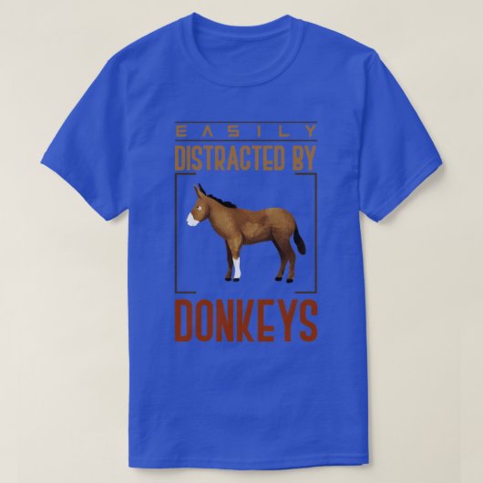 Donkey Lover Boerderij Animal Gift Donkey T-shirt (Design voorkant)