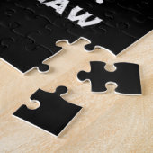 Donkey Lover Gift| Happy Donkey Merry Kerstmis Legpuzzel (Zijkant)