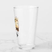 Donkey Lover Glass tumbler (Links)