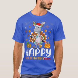 Donkey Lover Halloween Happy Kerstfeest T-shirt