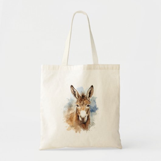 Donkey Lovers Design Pop Donkey Tote Bag (Voorkant)