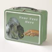 Donkey Lunch Box - Optionele personalisatie (Voorkant)