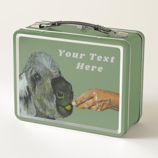 Donkey Lunch Box - Optionele personalisatie (Achterkant)