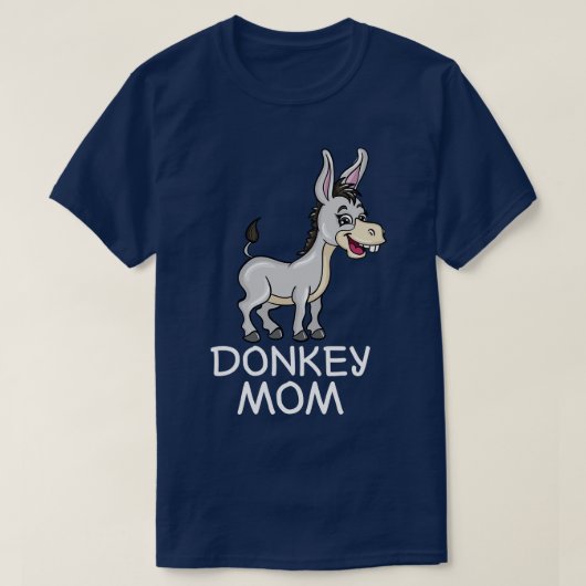 Donkey mama t-shirt (Design voorkant)