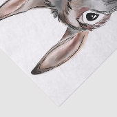Donkey met kauwgom Cartoon Tissuepapier (Detail)