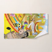 Donkey Mexicaanse Man Sombrero Bathroom-handdoekse Bad Handdoek (Handdoek)
