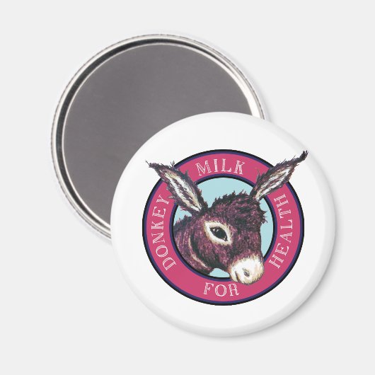 Donkey Milk Magnet (Voorkant / Achterkant)