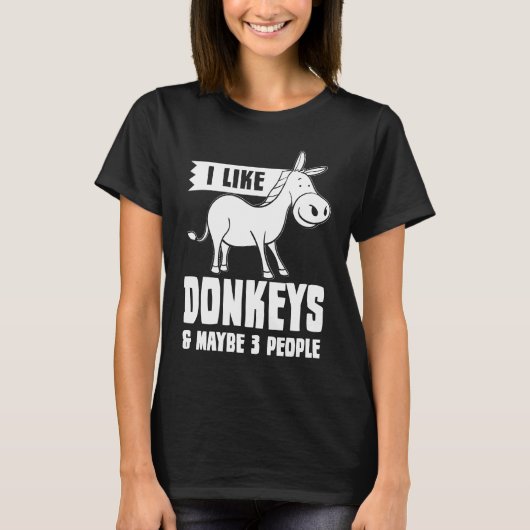 Donkey Mini Farmer T-shirt (Voorkant)