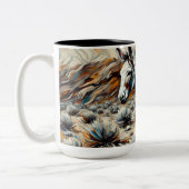 Donkey-Mok Tweekleurige Koffiemok (Links)