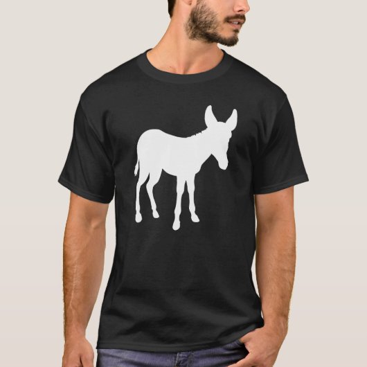 Donkey Mule Mules Mulis Donkey Breeding Donkey Bre T-shirt (Voorkant)