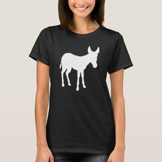Donkey Mule Mules Mulis Donkey Breeding Donkey Bre T-shirt (Voorkant)