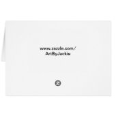 Donkey Note Card (Achterkant Horizontaal)