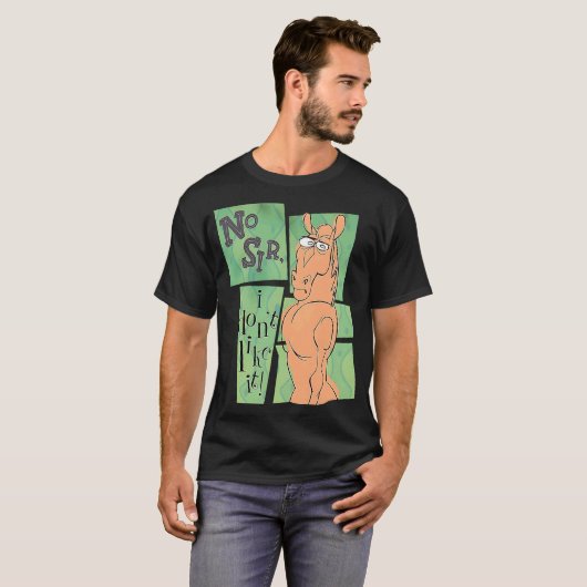 Donkey nr. Sir, ik vind het niet Sarcastisch 3 T-shirt (Voorkant volledig)