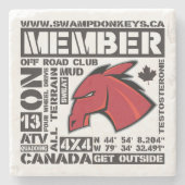 Donkey Onderzetter (Voorkant)