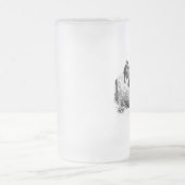 Donkey op maat gepersonaliseerde Retro Donkeys Matglas Bierpul (Center)