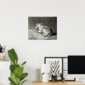 Donkey op Rest Poster (Thuiskantoor)