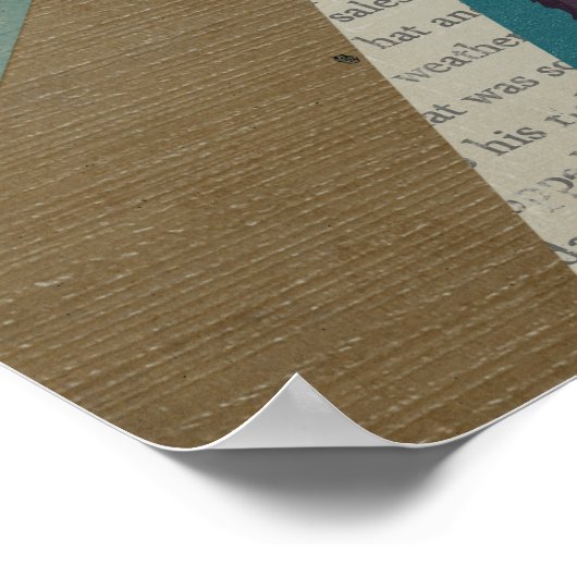 DONKEY & OWL POSTER (Hoek)