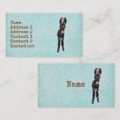 DONKEY & OWL-Visitekaartje Visitekaartje (Voorkant / Achterkant)