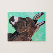 Donkey Painting Jigzaag Puzzle Legpuzzel (Horizontaal)