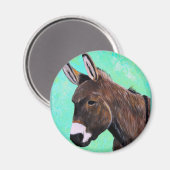 Donkey Painting Magnet (Voorkant / Achterkant)