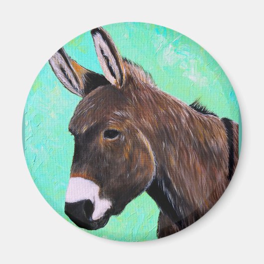 Donkey Painting Magnet (Voorkant)