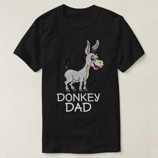 Donkey papa t-shirt (Design voorkant)