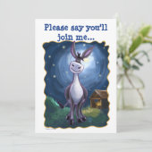 Donkey Party Center Kaart (Staand voorkant)