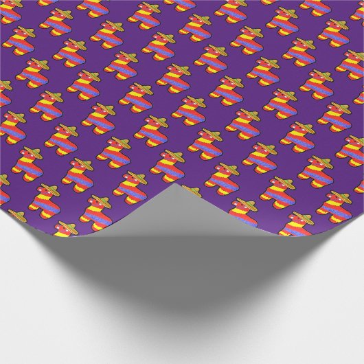 Donkey Pinata. Cadeaupapier (Hoek)