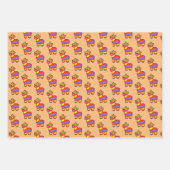 Donkey Pinata. Inpakpapier Vel (Voorkant 3)