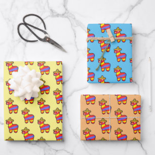 Donkey Pinata. Inpakpapier Vel