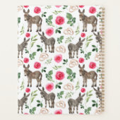 Donkey Pink Floral Wedding Planner (Achterkant)