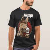 Donkey Poker Player Shirt - Texas Holdem Poker (Voorkant)