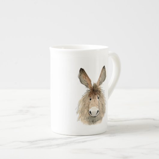 Donkey Porselein Kop (Voorkant rechts)