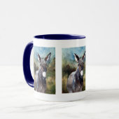 Donkey Portrait Mok (Voorkant links)