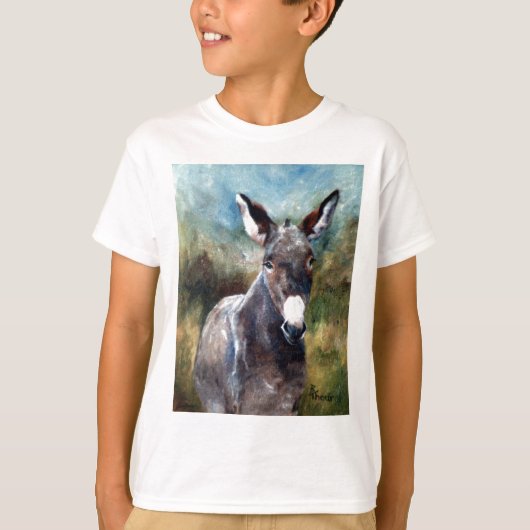 Donkey Portrait T-shirt (Voorkant)
