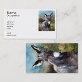 Donkey Portrait Visitekaartje (Voorkant / Achterkant)