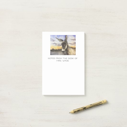 Donkey Post-it® Notes (Op bureau)
