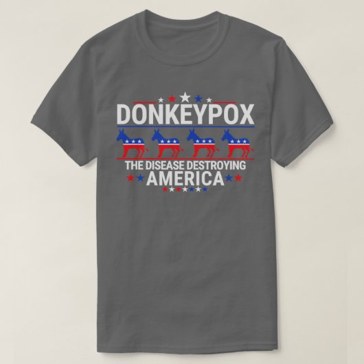 Donkey Pox1 T-shirt (Design voorkant)