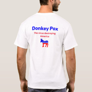 Donkey Pox Mannen t-shirt