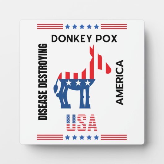 Donkey Pox The Disease Destroying America Lovely Fotoplaat (Voorkant)