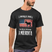 Donkey Pox the Disease vernietigt America Baiden T-shirt (Voorkant)