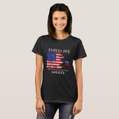 Donkey Pox the Disease vernietigt America Front Pr T-shirt (Voorkant volledig)