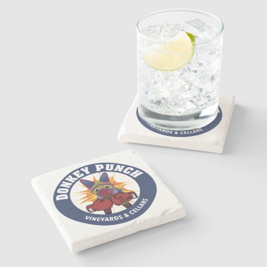 Donkey Punch Marble Onderzetter (Zijkant)