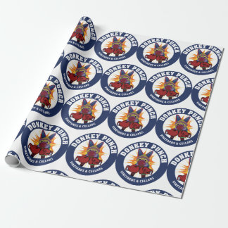 Donkey Punch Wrapping Paper Cadeaupapier