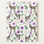 Donkey Purple Floral Wedding Planner (Achterkant)