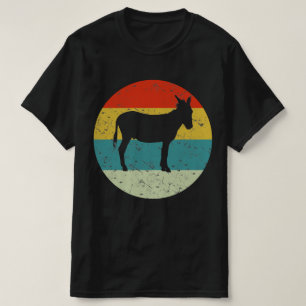 donkey retro silhouette 70s t-shirt