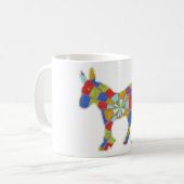 Donkey Rock - American Elections Stemmes 2012 Koffiemok (Voorkant links)