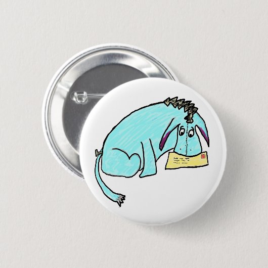 Donkey Ronde Button 5,7 Cm (Voorkant /achterkant)