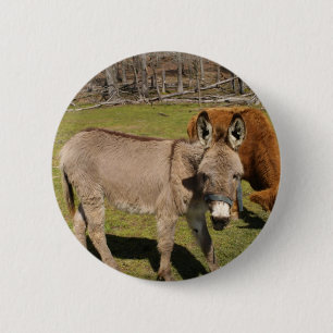 Donkey Ronde Button 5,7 Cm